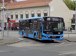 MAN Lion’s City Újpest-központban