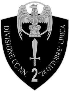 2nd CC.NN. Division "28 Ottobre" Italian CC.NN. (Blackshirts militia) division