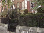 Forecourt Railings and Gate to Number 4 Cheyne Walk