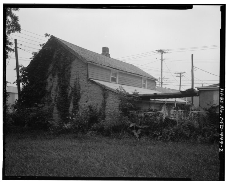 File:9937 Railroad Avenue (House), 9937 Railroad Avenue, Texas, Baltimore County, MD HABS MD,3-TEX,4-2.tif