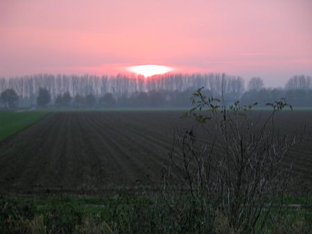 Abendsonne über Glehn