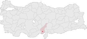 Karta grada Adana