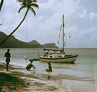 Admiralty Bay Bequia in 1966