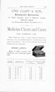 Vintage avertisement for medicine kits that were sold by the company