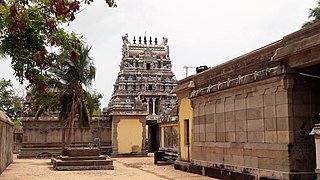 <span class="mw-page-title-main">Agastheeswarar Temple</span> Hindu temple dedicated to Shiva in Agathiyampalli, India