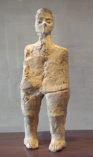 ʿAin Ghazal statues Early Neolithic statues found in Jordan