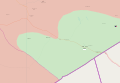 US-backed FSA's al Tanf salient with US bases marked