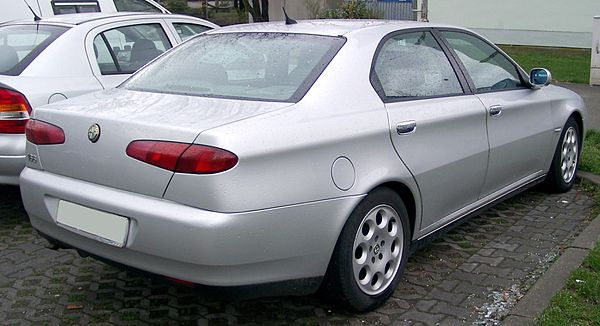 Alfa Romeo 166 (rear view)