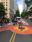 "Charlotte has amazing artists. Everyone in our city should be proud of this work. #blm" – Alma Adams