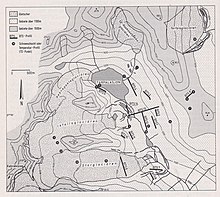 Measurements of the basal temperature of the snow cover end of winter. Several hundred measurements give an indication to probable permafrost sites, Tarfala, Kebnekaise. Alpine permafrost in Scandinavia 17.jpg