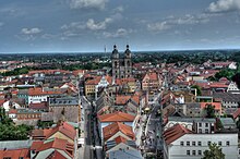 Blick über die Wittenberger Altstadt