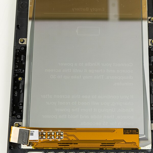 File:Amazon Kindle 3 (model D00901) - electronic paper, rear view-0435.jpg