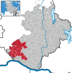 Amt Hohe Elbgeest - Carte