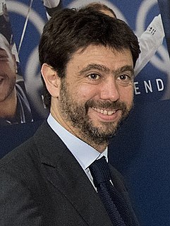 Andrea Agnelli Italian businessman