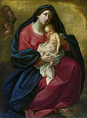 Vierge à l'Enfant avec Putti.