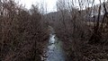 Il torrente nel territorio di Villanova d'Arda poco prima della confluenza dell'Ongina