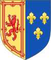 Arms of Madeleine of Valois.svg