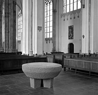 Doopvont Eusebiuskerk (ca. 1964), Arnhem