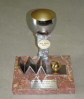 Prix Walo awarded to Artur Beul for his life's work, 1995 Artur Beul Prix Walo.jpg