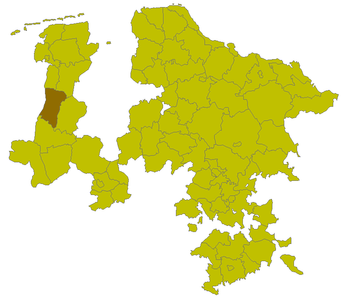 Umístění čtvrti Aschendorf v provincii Hannover