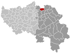 Aubel Liège Belgiya Map.png