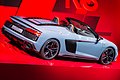 * Nomination Audi R8 Spyder --Johannes Maximilian 09:34, 14 October 2019 (UTC) * Promotion Good quality. --Peulle 10:22, 14 October 2019 (UTC)