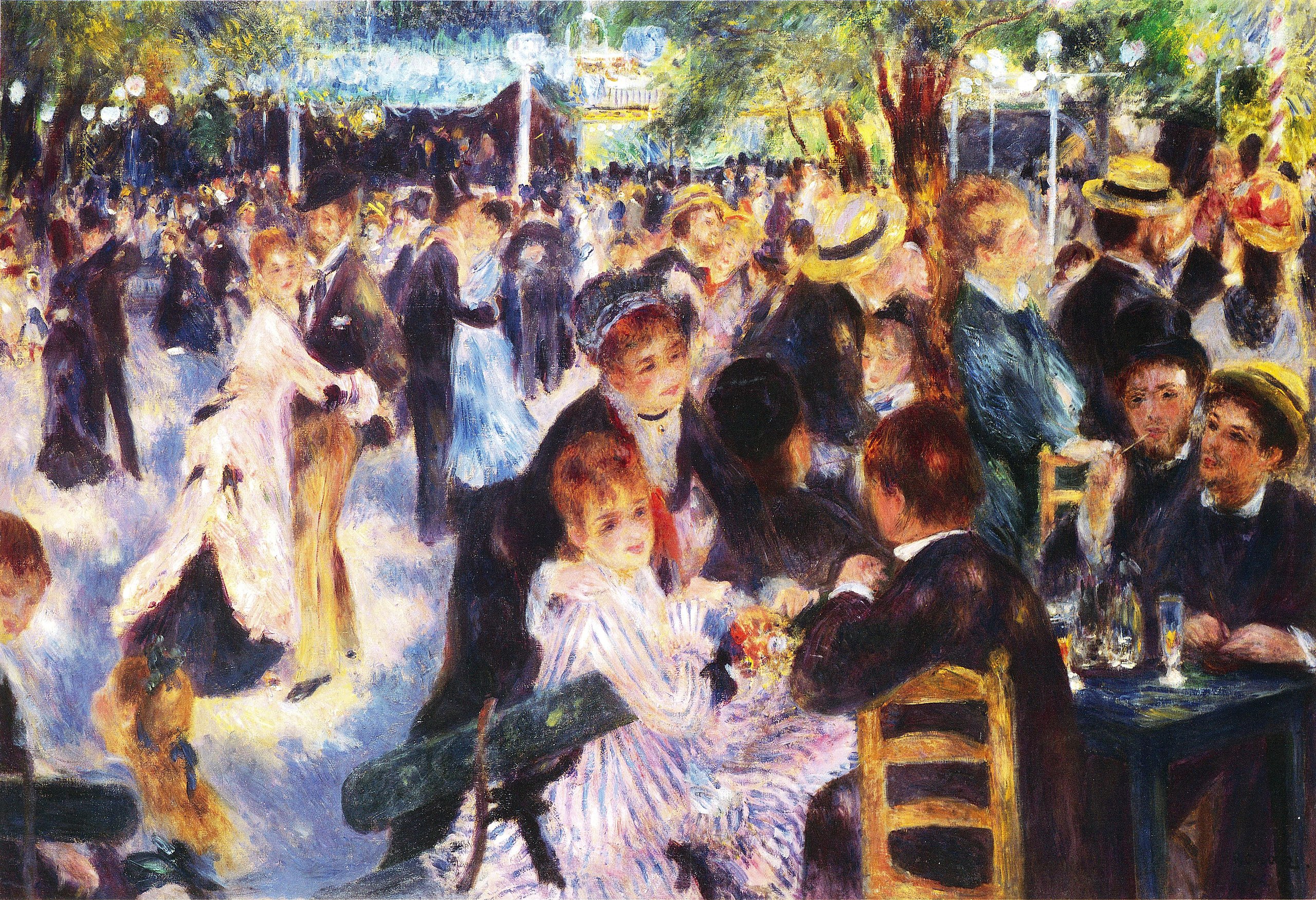 ファイル:Auguste Renoir - Dance at Le Moulin de la Galette (ex Whitney  collection).jpg - Wikipedia