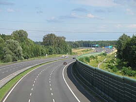 Autocesta A4 (Poljska) kod Zabrza u Gornjoj Šleskoj