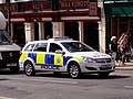 British Transport Police Car on Hanover street Liverpool