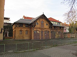 Bahnhofstraße in Mansfeld