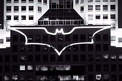 Batsignal at Highmark building.jpg