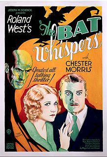 <i>The Bat Whispers</i> 1930 American pre-Code mystery film by Roland West