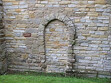 Blocked 12th century doorway