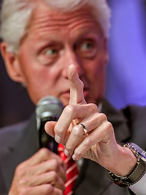 Bill Clinton speaking