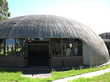 An example of the shell-structure Dante Bini built for a public works initiative by the Australian government. BiniShell.jpg
