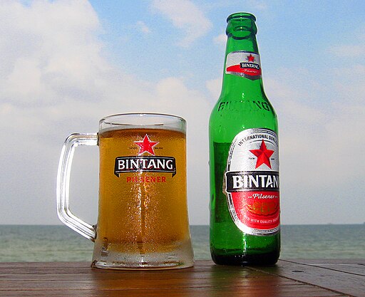 Bintang Beer by the Beach