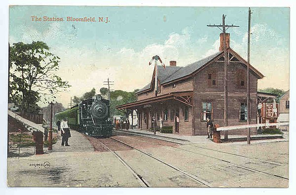 Bloomfield Station in 1908