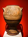 Boeotian middle orientalizing - krater - fish - Athens NAM 228 - 02
