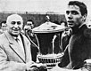 Bologna FC - 1961 Mitropa Cup - Renato Dall'Ara, Mirko Pavinato.jpg