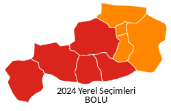 Bolu'da 2024 Türkiye Yerel Seçimleri