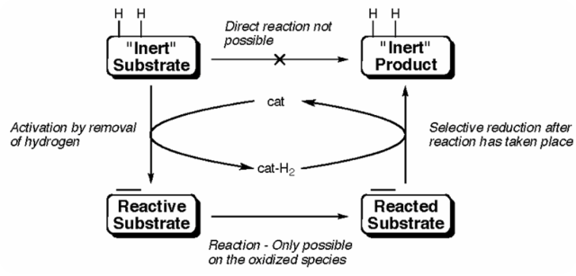 Schema generale dell'idrogenazione per autotrasferimento