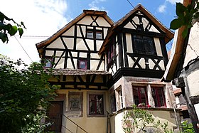 Illustrasjonsbilde av artikkelen House at 6, rue des Juifs i Bouxwiller