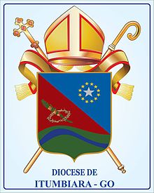 Coat of arms of the Diocese of Itumbiara