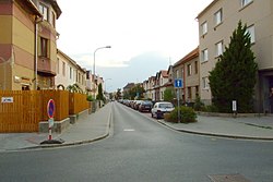 Jiránkova ulice v Nových Černovicích