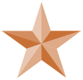 Miniatuur voor Bestand:Bronze asterisk.svg