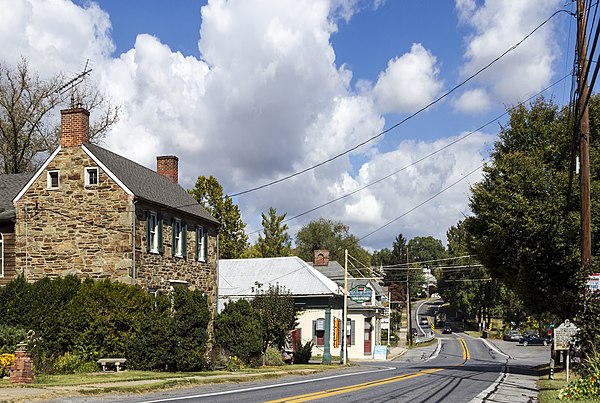 MD 85 northbound in Buckeystown