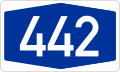 Bundesautobahn 442 number.svg