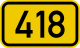 Bundesstraße 418 number.svg