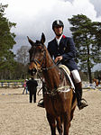 רוכב הסוסים סדריק ליארד, חבר נבחרת הרכיבה שזכתה במדליית הזהב באתונה