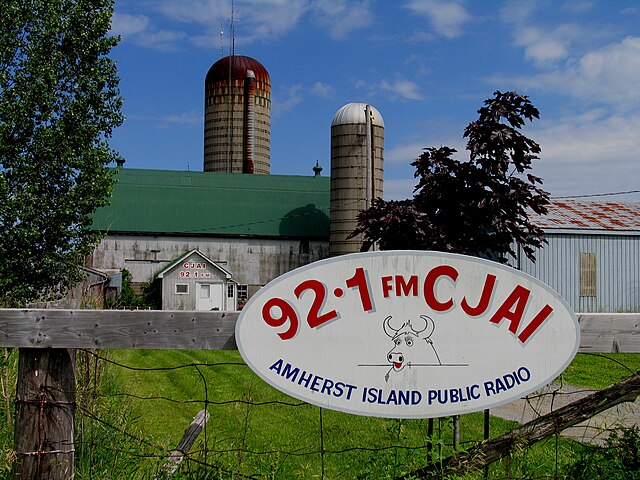 Amherst Island public radio